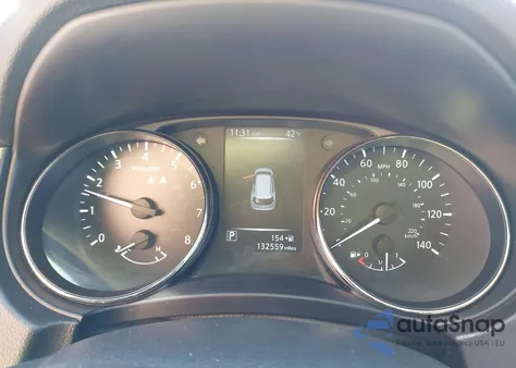 2017 Nissan Rogue Sv из США, поврежденный, VIN JN8AT2MV1HW281607